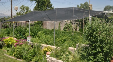 Yüksek ekran güç Bahçe Shade avlu, UV Hdpe için örgü