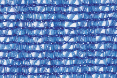 Mavi plastik Bahçe Shade Raschel hava geçirgenliği ile örme kumaşı