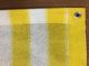 Sarı ve beyaz Anti-UV Balkon Gölge Net, Hdpe Örme Raşel örgü